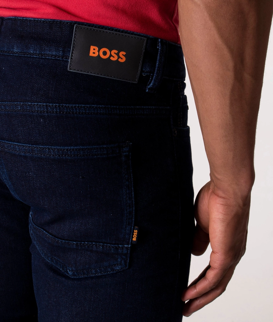 Hugo Boss Mens Slim Fit Delaware Comfort Stretch Jeans